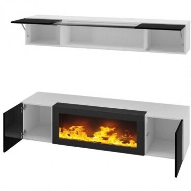 ASM FLY N 4 living room furniture with bioethanol fireplace 1