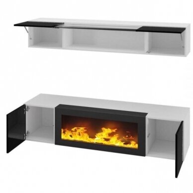 ASM FLY N 5 living room furniture with bioethanol fireplace 2