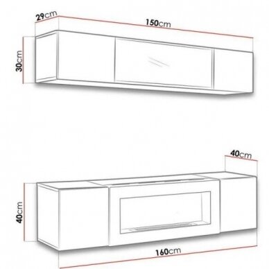 ASM FLY N 8 living room furniture with bioethanol fireplace 1