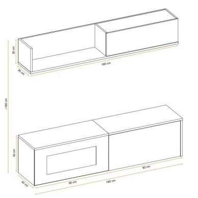 ASM DALLAS B RSW living room furniture with bioethanol fireplace 5