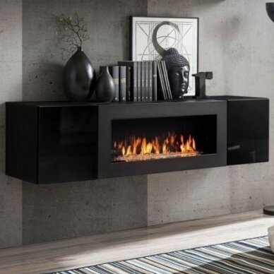 ASM FLY SBK 3 chest of drawers with bioethanol fireplace