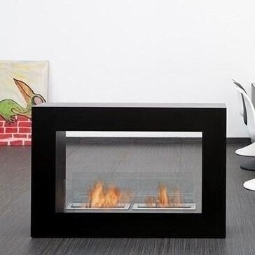 BIO BLAZE QUBE LARGE BLACK переносной биокамин