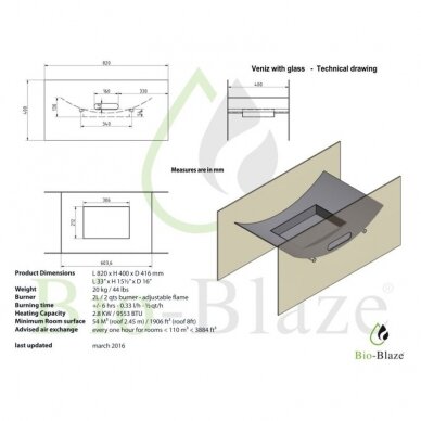 BIO BLAZE VENIZ WHITE pastatomas biožidinys 1