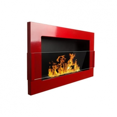 BIOHEAT 650x400 TUV RED LESS GLASS биокамин настенный, подвесной-встраиваемый 1