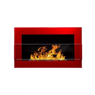 BIOHEAT 650x400 TUV RED LESS GLASS biokamin seinale-sisseehitatav