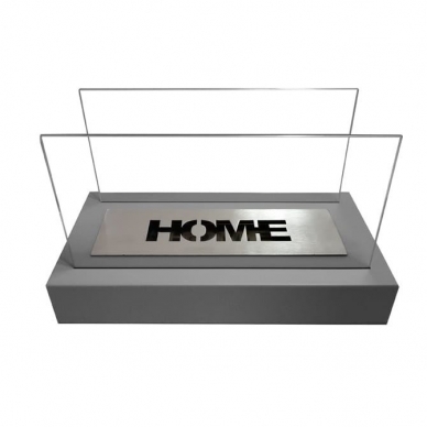 BIOHEAT HOME GREY free standing biofireplace 2