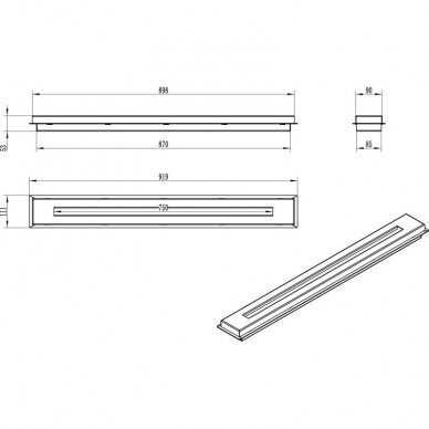 BIOHEAT LINEAR 900 bioethanol fireplace insert 5