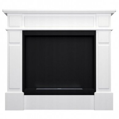 BIOHEAT NIMES WHITE free standing bioethanol fireplace 1