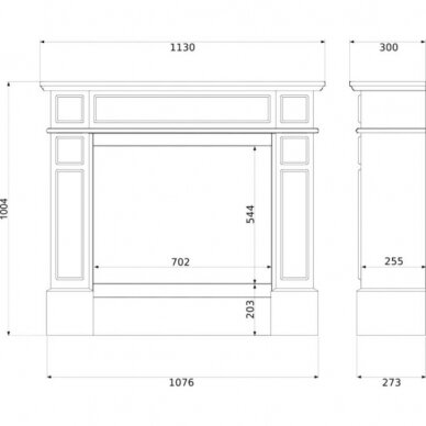 BIOHEAT NIMES WHITE free standing bioethanol fireplace 3