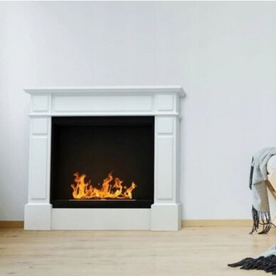 BIOHEAT NIMES WHITE free standing bioethanol fireplace 2