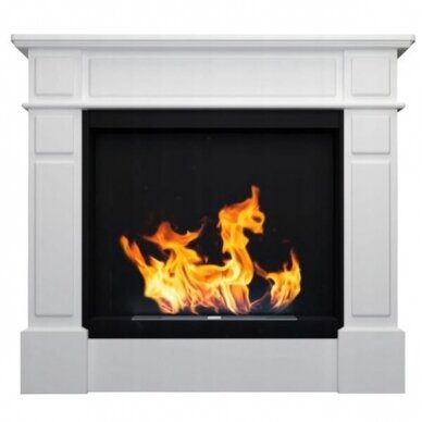 BIOHEAT NIMES WHITE free standing bioethanol fireplace