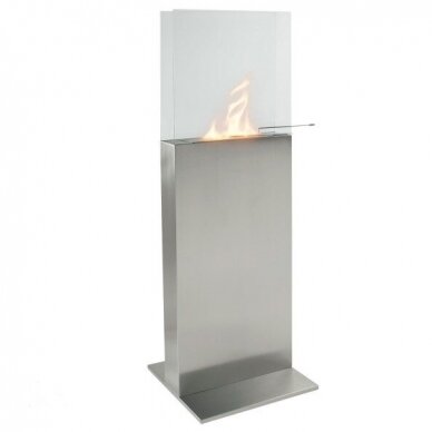 BIOHEAT TIKBA INOX free standing biofireplace