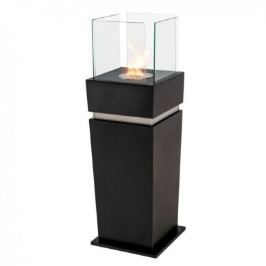 BIOHEAT TULI BLACK free standing biofireplace