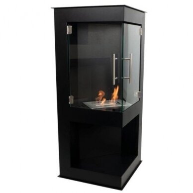 CACHFIRES ALASKA BLACK free standing biofireplace