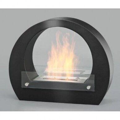 CACHFIRES ARCH BLACK Freistehende Bio-Ethanol-Kamin