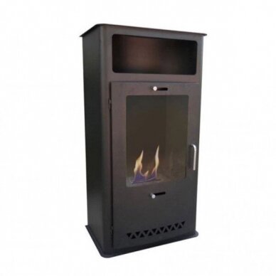 CACHFIRES BOSTON BLACK Freistehende Bio-Ethanol-Kamin 1