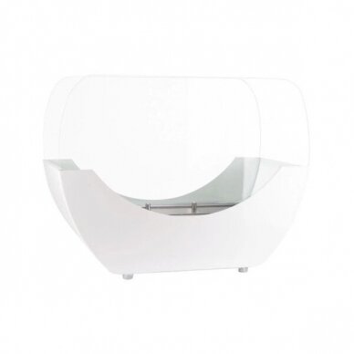 CACHFIRES CRADLE WHITE free standing biofireplace 1