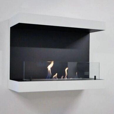 CACHFIRES DAKOTA WHITE bioethanol fireplace wall-mounted