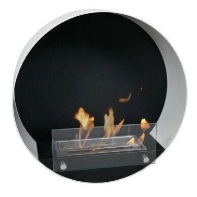 CACHFIRES DELAWARE WHITE bioethanol fireplace wall-mounted 1