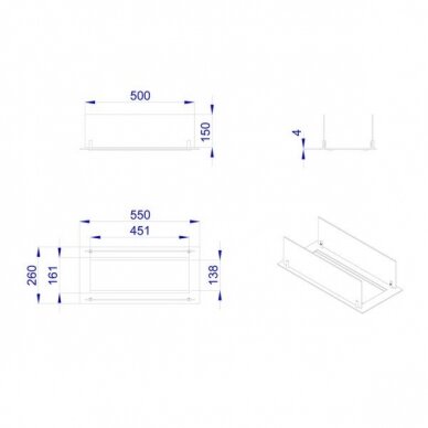 CACHFIRES FRAME 45 sisseehitatav biokamin 2