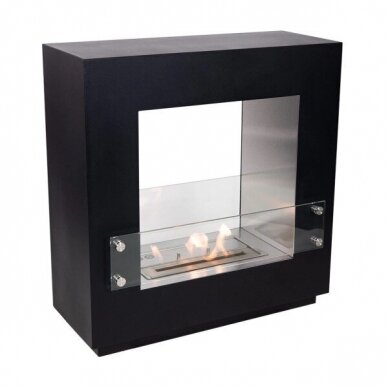 CACHFIRES HOLLYWOOD BLACK Freistehende Bio-Ethanol-Kamin 2