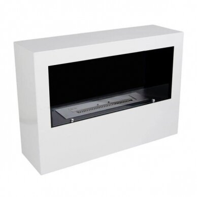 CACHFIRES L WHITE free standing biofireplace 1