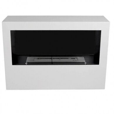 CACHFIRES L WHITE free standing biofireplace