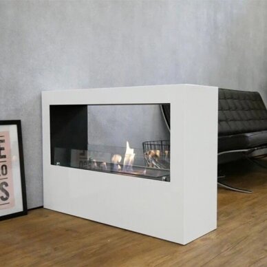 CACHFIRES LANSING WHITE free standing biofireplace