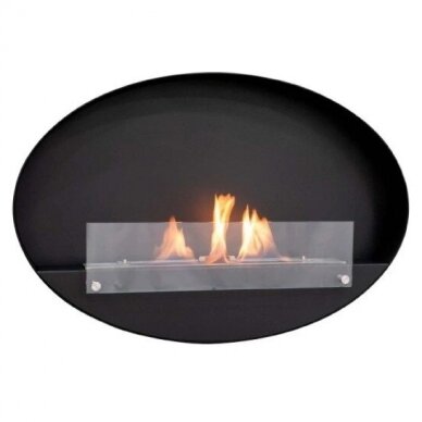 CACHFIRES MARYLAND BLACK bioethanol fireplace wall-mounted 2