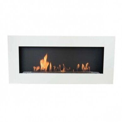 CACHFIRES MURUS 1200 MATT WHITE bioethanol fireplace wall-mounted 1