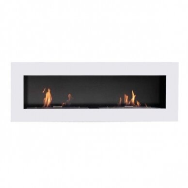 CACHFIRES MURUS 1600 GLOSS WHITE bioethanol fireplace wall-mounted 1