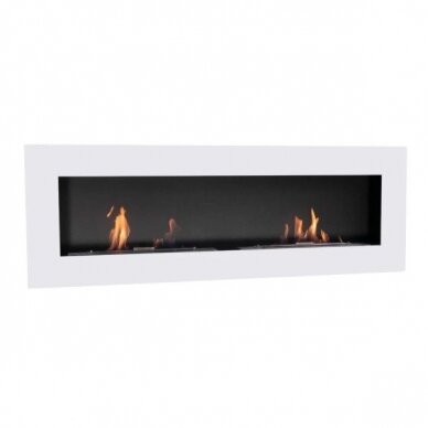 CACHFIRES MURUS 1600 GLOSS WHITE bioethanol fireplace wall-mounted