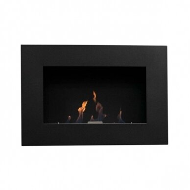 CACHFIRES MURUS 800 BLACK bioethanol fireplace wall-mounted