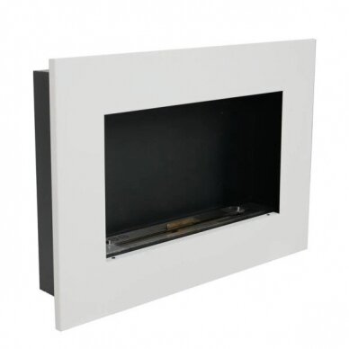 CACHFIRES MURUS 800 MATT WHITE bioethanol fireplace wall-mounted 1