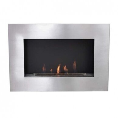 CACHFIRES MURUS 800 STEEL bioethanol fireplace wall-mounted