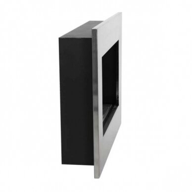 CACHFIRES MURUS 800 STEEL bioethanol fireplace wall-mounted 1