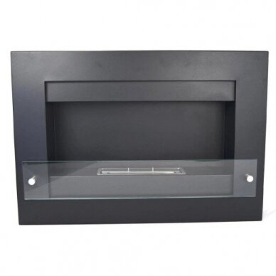 CACHFIRES NEBRASKA BLACK bioethanol fireplace wall-mounted