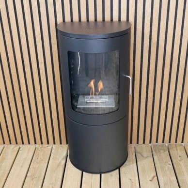 CACHFIRES RICHMOND  BLACK Freistehende Bio-Ethanol-Kamin 2