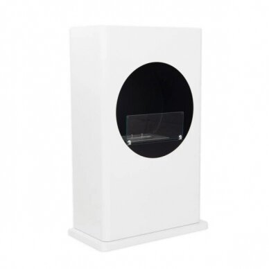 CACHFIRES ROUNDEYE WHITE free standing biofireplace 3