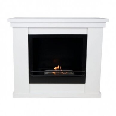 CACHFIRES TRADITIONAL WHITE Freistehende Bio-Ethanol-Kamin 2