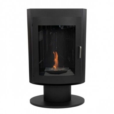 CACHFIRES TRENTON BLACK Freistehende Bio-Ethanol-Kamin 2