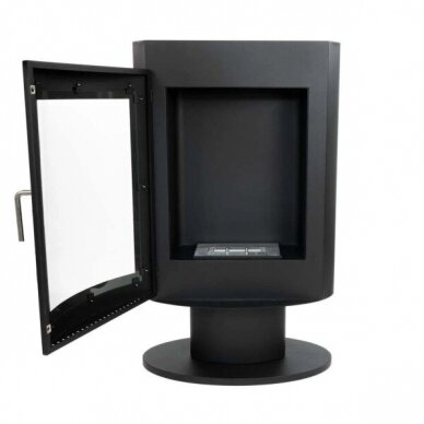 CACHFIRES TRENTON BLACK free standing biofireplace 3