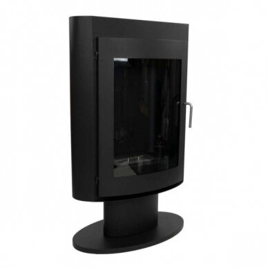 CACHFIRES TRENTON BLACK free standing biofireplace 1