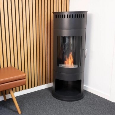 CACHFIRES WASHINGTON BLACK free standing biofireplace