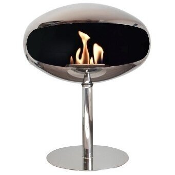 COCOON FIRES PEDESTAL BLACK STEEL переносной биокамин (Kopija)