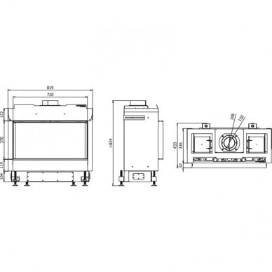 DEFRO HOME VITAL 37 S gas fireplace 2