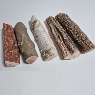 Dekoratyvinės keramikinės įvairios I malkos biožidiniams 1