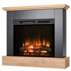 DIMPLEX JUKON BLACK-LIGHT OAK 28 XHD pastatomas elektrinis židinys su apdaila