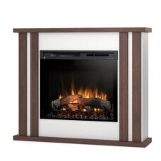 DIMPLEX KELSO WHITE-OAK 28 XHD pastatomas elektrinis židinys su apdaila