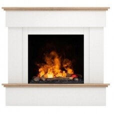 DIMPLEX TORMES WHITE-LIGHT OAK cassette 600 pastatomas vandens garų elektrinis židinys